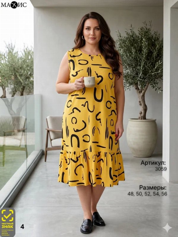 3059 Сарафан жен.