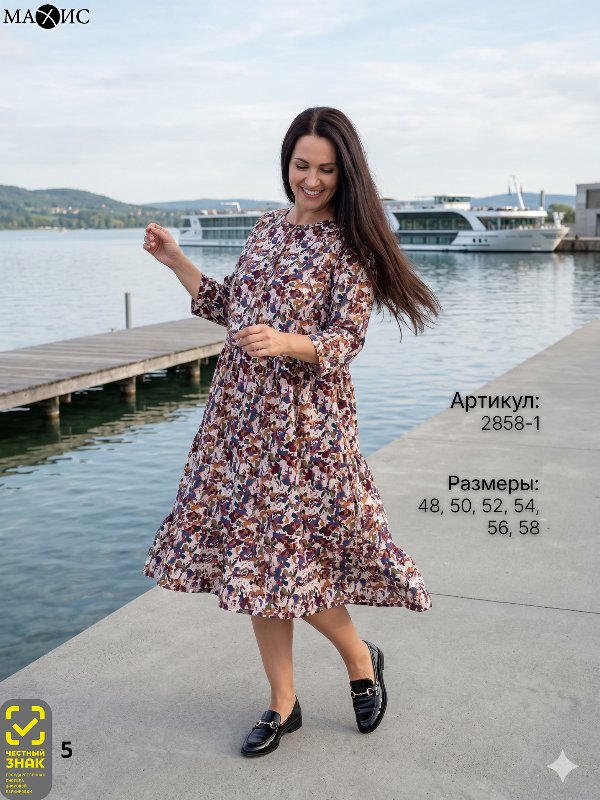 2858-1 Платье жен. 