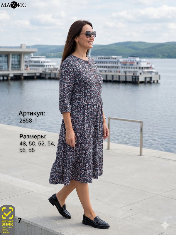 2858-1 Платье жен. 
